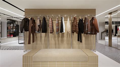 how many Burberry stores worldwide